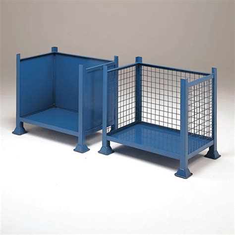 metal box pallets|stackable pallet boxes.